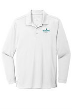 GuideOn Port Authority ® Dry Zone ® UV Micro-Mesh Long Sleeve Polo