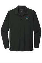 GuideOn Port Authority ® Dry Zone ® UV Micro-Mesh Long Sleeve Polo