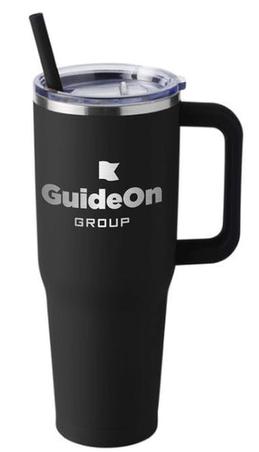 GuideOn 40oz Vacuum Travel Mug