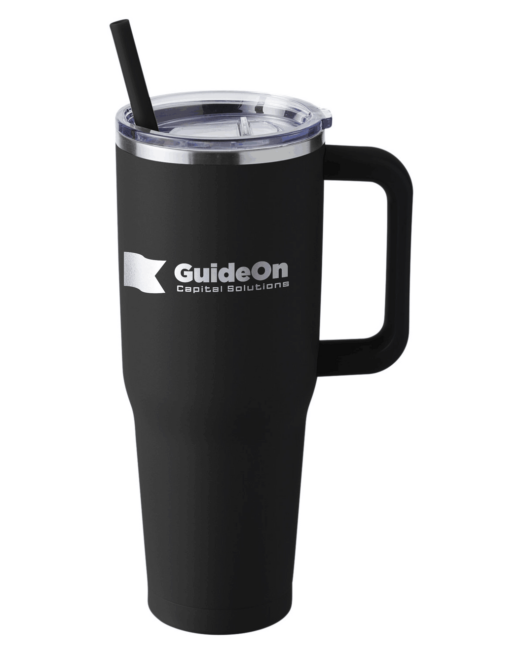 GuideOn Capital 40oz Vacuum Travel Mug