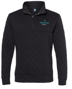 GuideOn   J. America - Quilted Snap Pullover