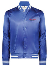 MaxTrans - Augusta Sportswear Unisex Striped Trim Satin Baseball Jacket