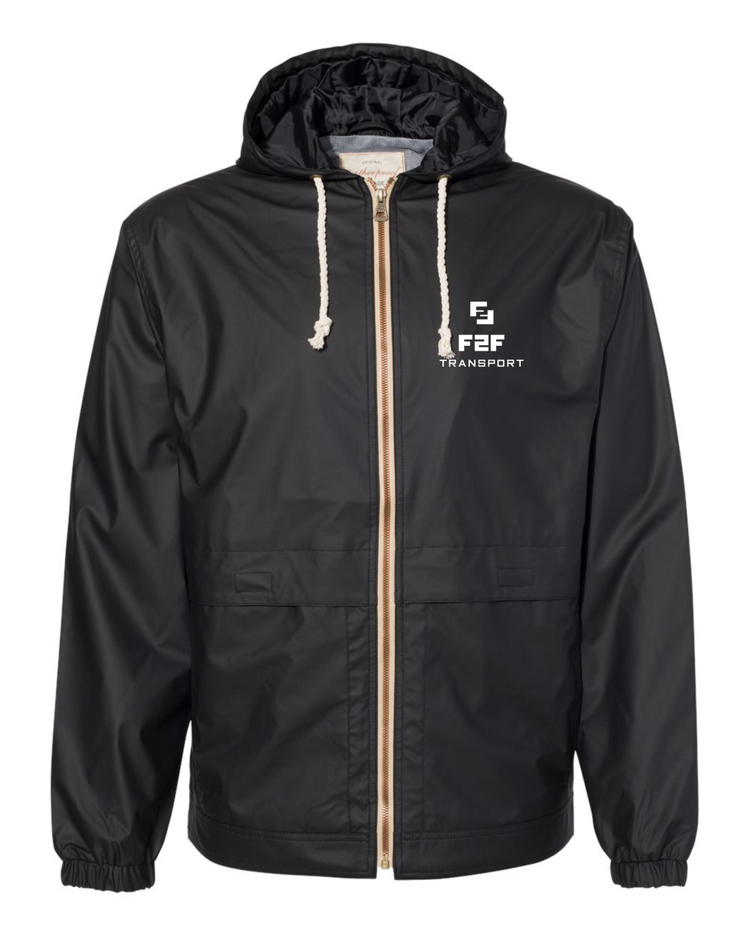 F2F Weatherproof - Vintage Hooded Rain Jacket