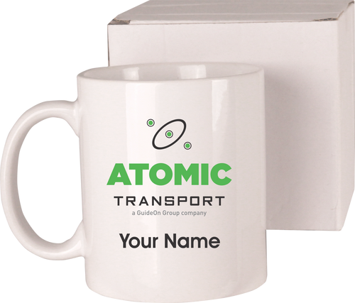 Atomic 11 oz Coffee Mug with Name