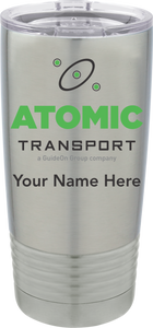 Atomic 20 oz. Vacuum Insulated Tumbler w/Lid and Name