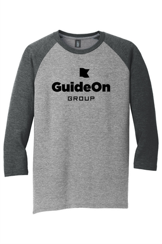 GuideOn District ® Perfect Tri ® 3/4-Sleeve Raglan