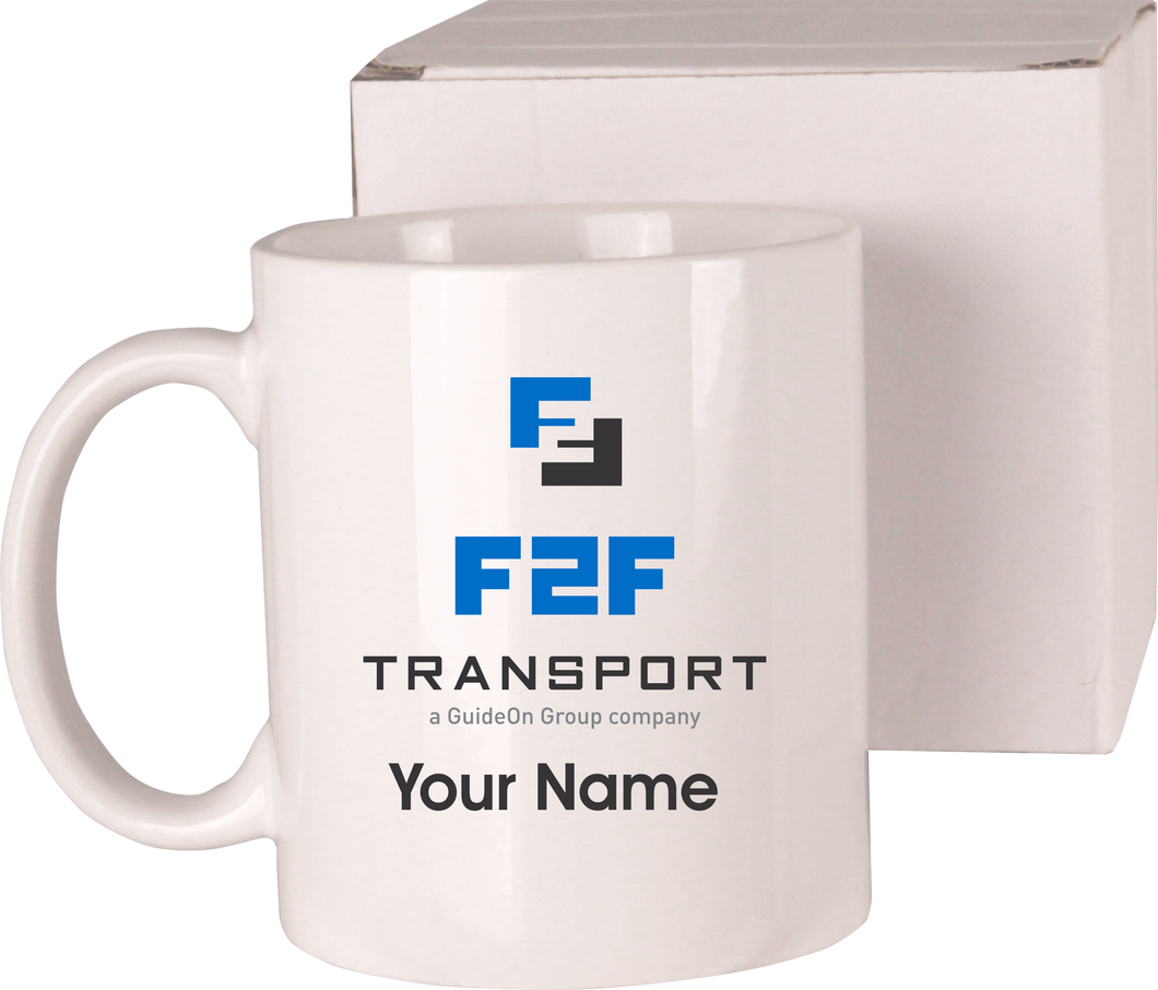 F2F 11 oz Coffee Mug with Name