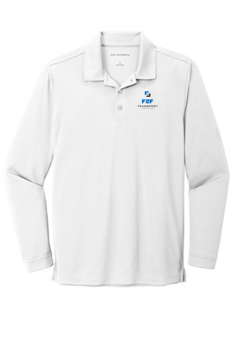 F2F Port Authority ® Dry Zone ® UV Micro-Mesh Long Sleeve Polo