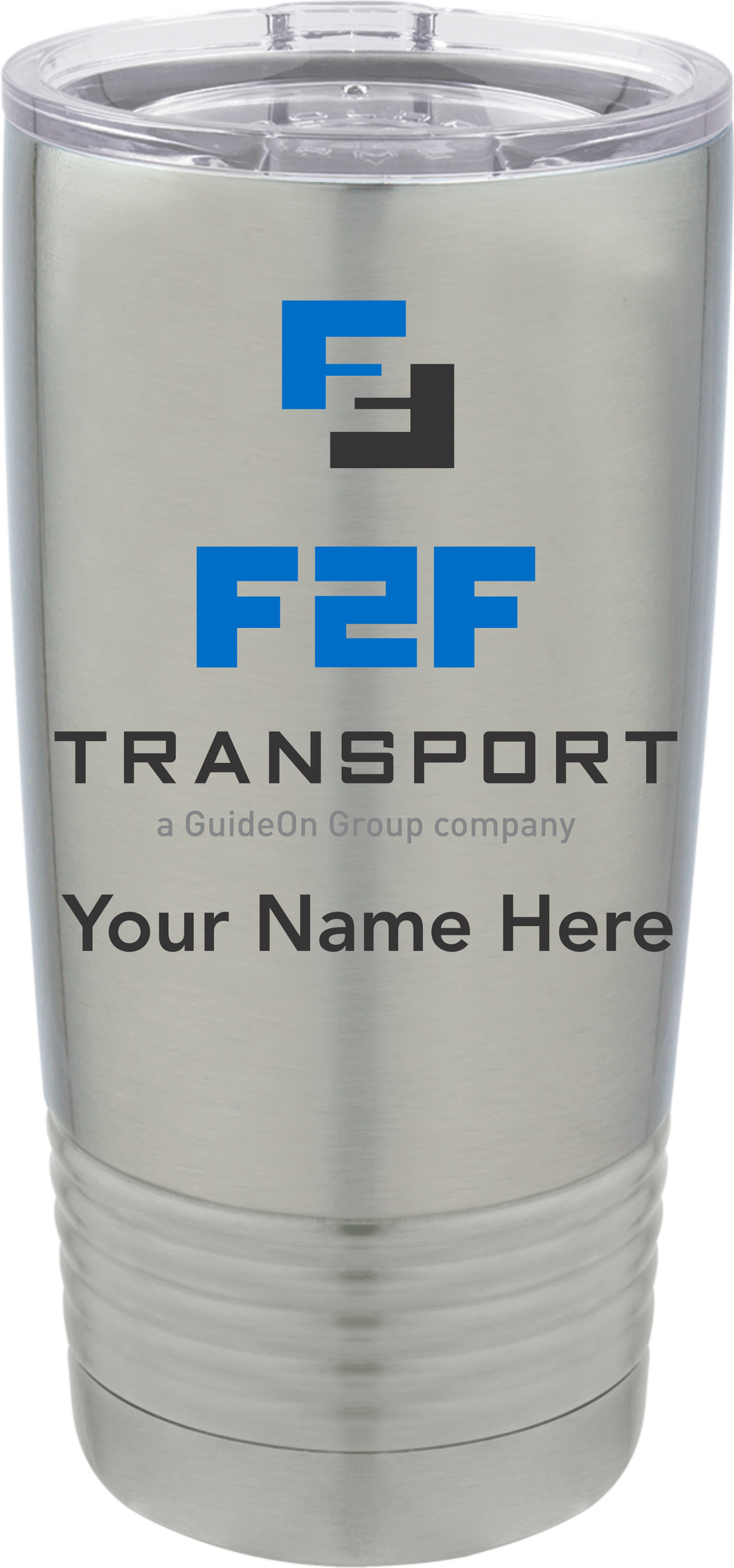 F2F 20 oz. Vacuum Insulated Tumbler w/Lid and Name