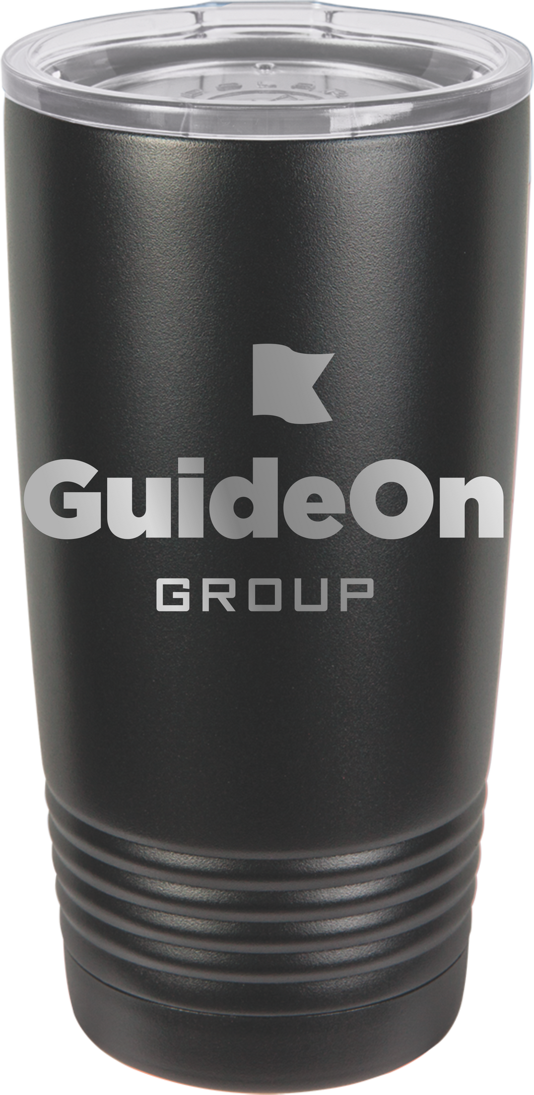 GuideOn 20 oz. Laser Engraved Vacuum Insulated Tumbler w/Lid