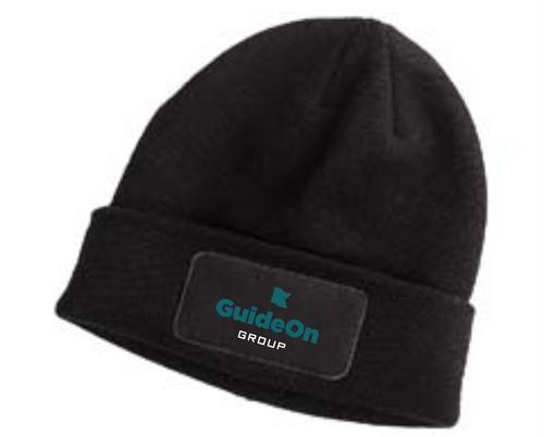 GuideOn Big Accessories Patch Beanie