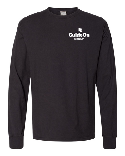 GuideOn ComfortWash by Hanes - Garment-Dyed Long Sleeve T-Shirt