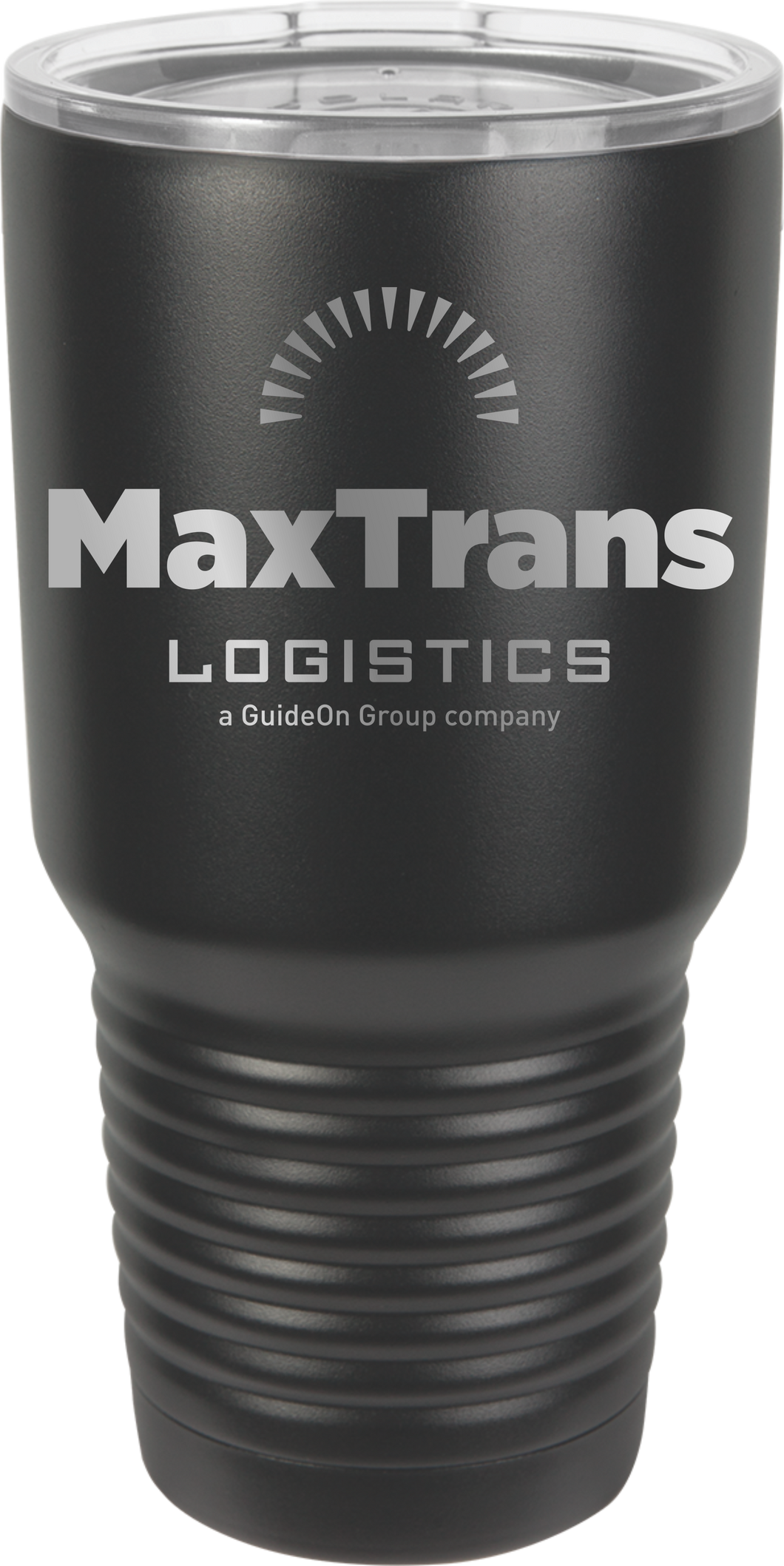 MaxTrans 30 oz. Laser Engraved Vacuum Insulated Tumbler w/Lid