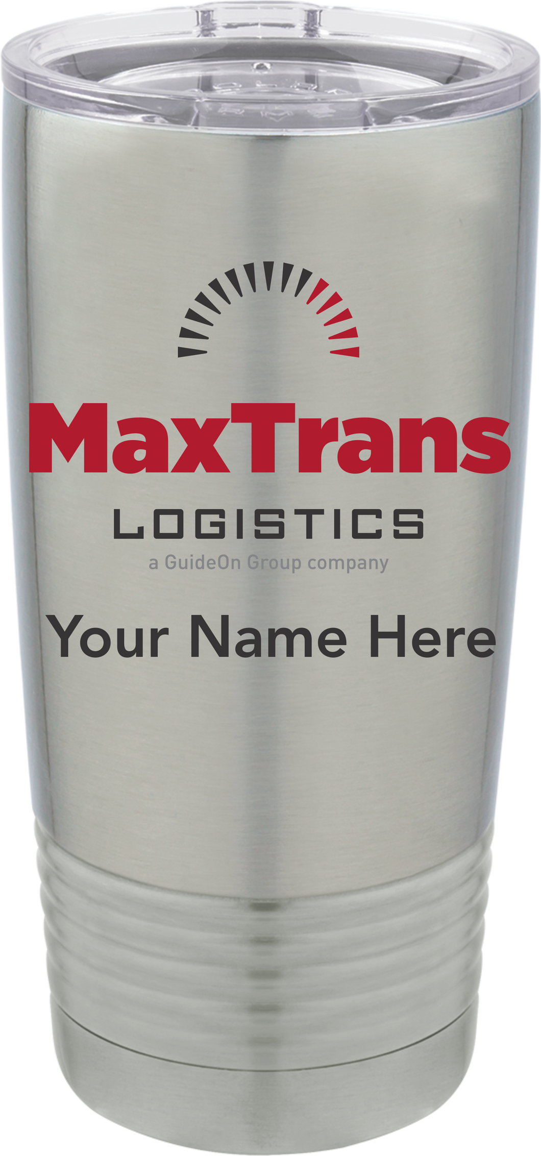 MaxTrans 20 oz. Vacuum Insulated Tumbler w/Lid and Name