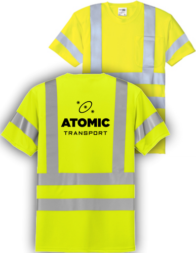 Atomic CornerStone® - ANSI 107 Class 3 Short Sleeve Snag-Resistant Reflective T-Shirt