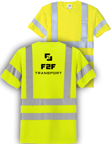 F2F CornerStone® - ANSI 107 Class 3 Short Sleeve Snag-Resistant Reflective T-Shirt