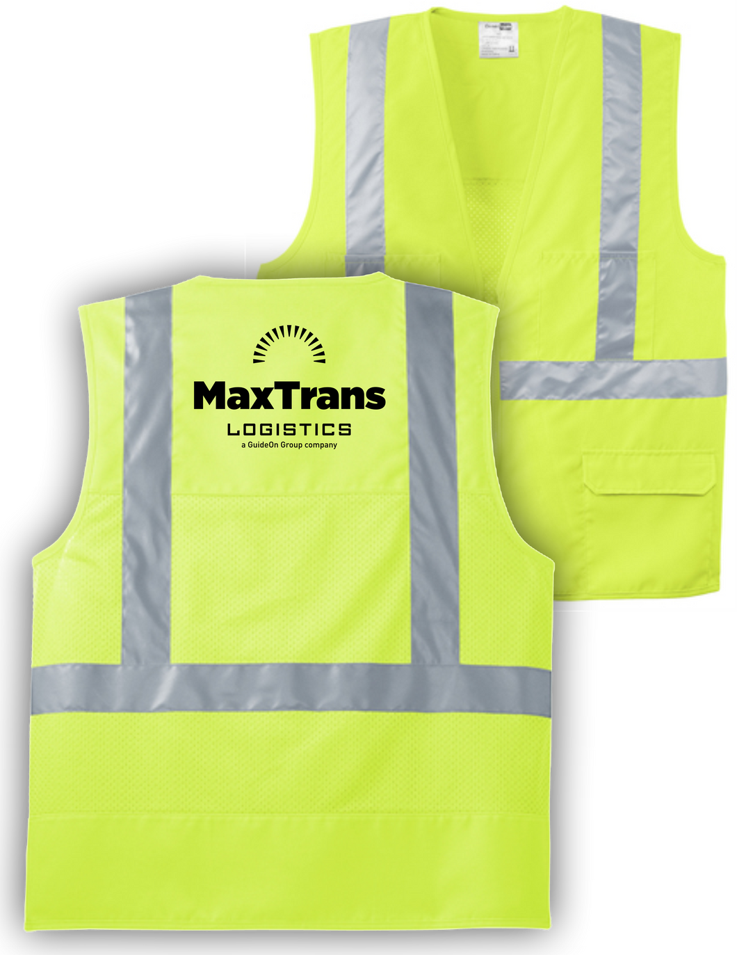 MaxTrans CornerStone® - ANSI 107 Class 2 Mesh Back Safety Vest