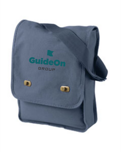 GuideOn Authentic Pigment 14 oz. Pigment-Dyed Canvas Field Bag