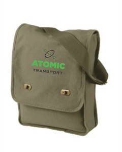 Atomic Authentic Pigment 14 oz. Pigment-Dyed Canvas Field Bag