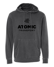 Atomic Independent Trading Co. - Unisex Midweight Pigment-Dyed Hooded Sweatshirt