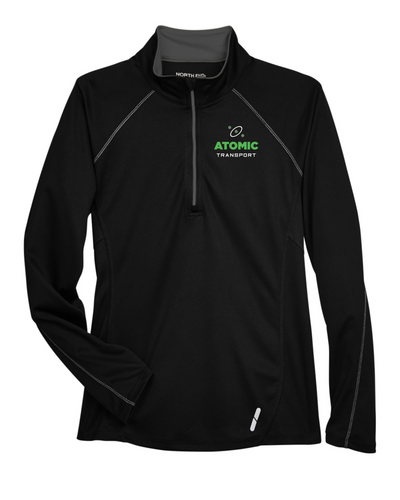 Atomic North End Ladies' Radar Quarter-Zip Performance Long-Sleeve Top