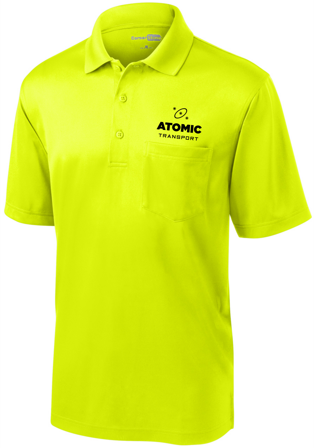 Atomic CornerStone® Select Snag-Proof  Safety Pocket Polo