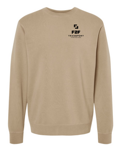 F2F Independent Trading Co. - Unisex Midweight Pigment-Dyed Crewneck Sweatshirt